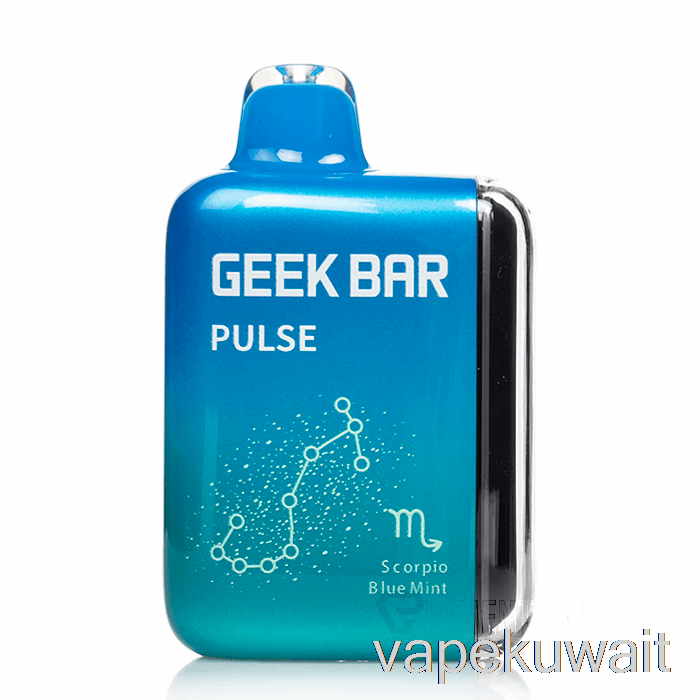 Geek Bar Pulse 15000 مجموعة كبسولات الـvape باللون الأزرق والنعناع للاستعمال مرة واحدة
